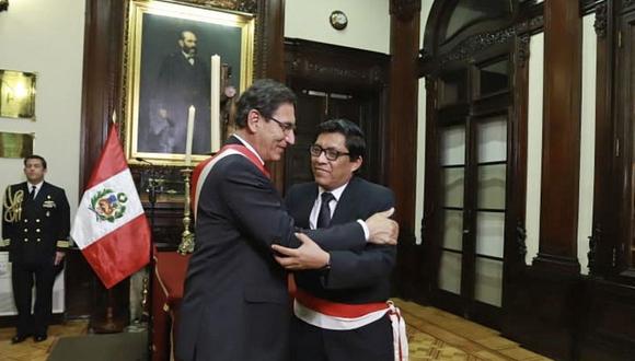 Vicente Zeballos fue primer ministro desde octubre del 2019 hasta este martes 14 de julio. (Foto: Presidencia Perú)