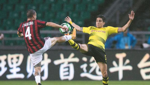 Borussia Dortmund venció 3-1 al AC Milan por la International Champions Cup. (Foto: Agencias)