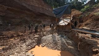 Destruyen 11 campamentos de los mineros ilegales de oro que subsisten en La Pampa