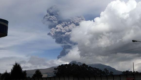 Ecuador en alerta por actividad del volcán Cotopaxi
