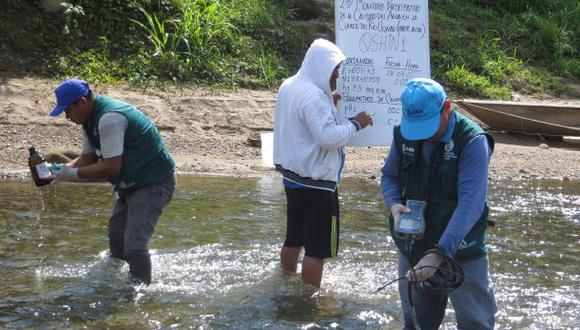 Detectan presencia de plomo en varios puntos del río Ucayali