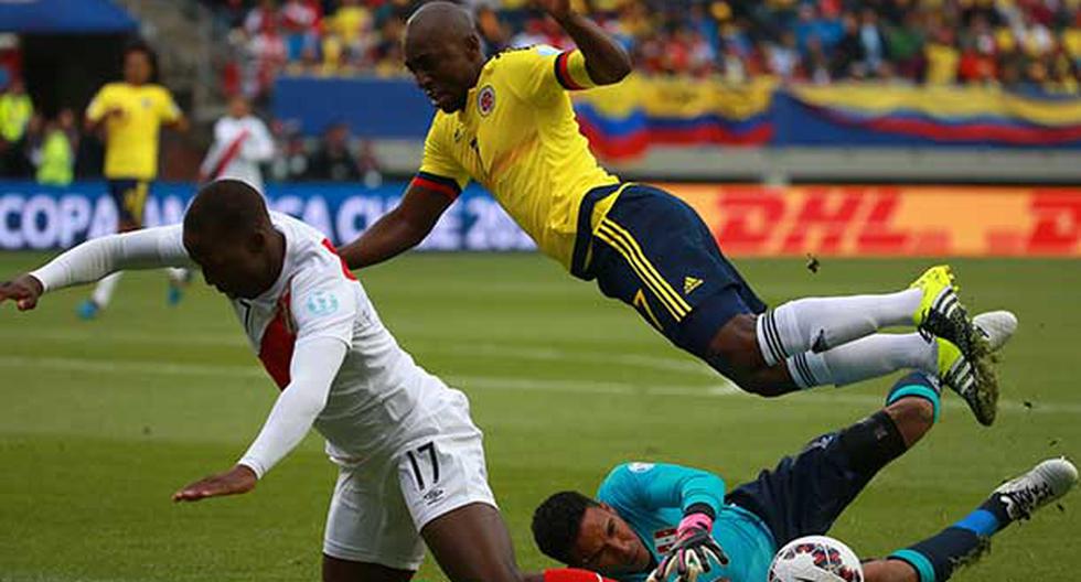 La selecciones de Perú y Colombia clasificaron a los cuartos de final de la Copa América. (Foto: Getty Images)