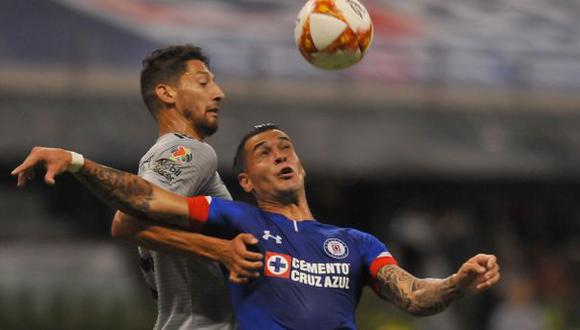 Cruz Azul venció a Atlas por 2-0 y se mantiene en lo más alto de la Liga MX | Foto: AFP