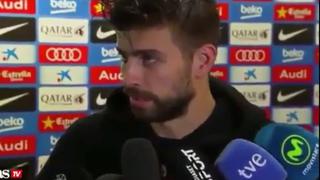 Gerard Piqué genera polémica al decirle "cono" a Arbeloa