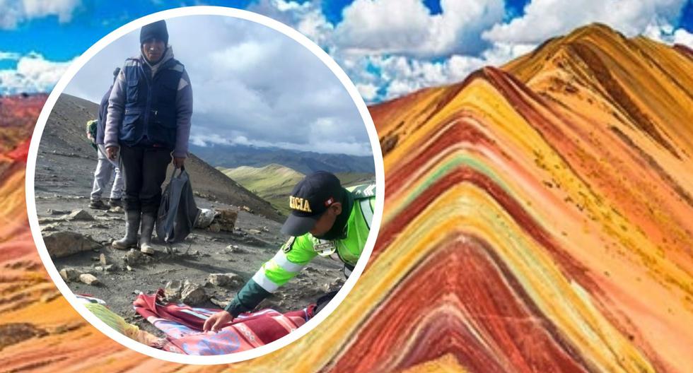 Cusco: Guía fallece en la Montaña de Siete Colores y seis turistas franceses resultan heridos. (Difusión)