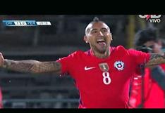 Perú vs Chile: así fue el gol de Arturo Vidal por Eliminatorias