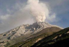 Ceniza de volcán Sabancaya llega a poblaciones del turístico Valle del Colca
