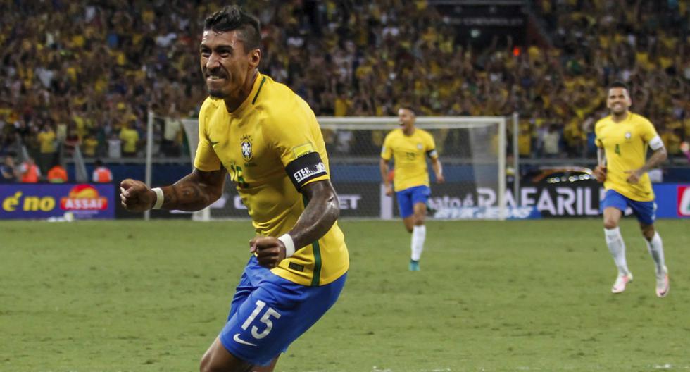 Paulinho reveló el objetivo de la \"Canarinha\" en la previa del Perú vs Brasil. (Foto: Getty Images)