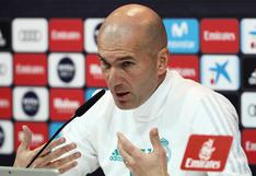 Zidane: “Hay muchísimo desgaste dirigiendo al Real Madrid”