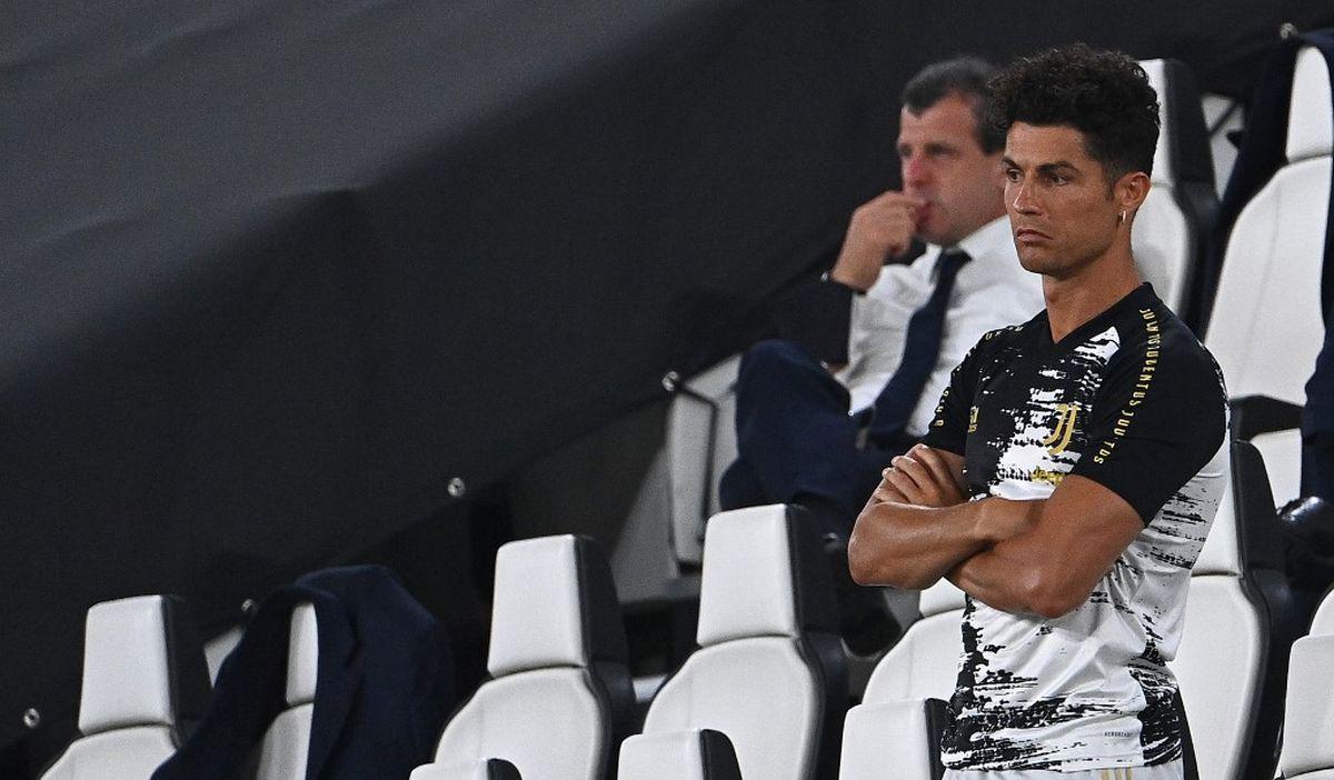 Cristiano Ronaldo no jugó ante Roma pensando en el partido contra Lyon en la Champions League. (Foto: Isabella BONOTTO / AFP)