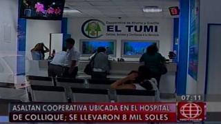 Comas: falsos pacientes robaron dentro del Hospital de Collique