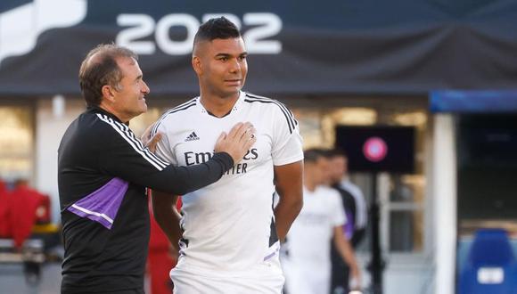 Casemiro tiene contrato con Real Madrid hasta 2025. (Foto: EFE)