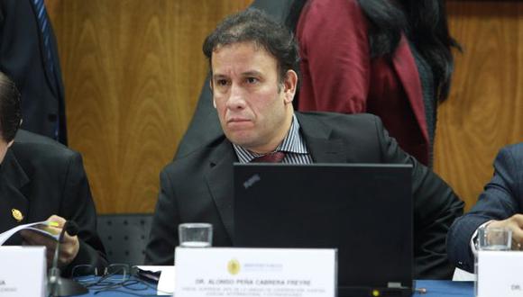 Alonso Peña Cabrera le habría indicado a José Domingo Pérez no preguntar por "AG", según señala la resolución. (Foto: Archivo El Comercio)