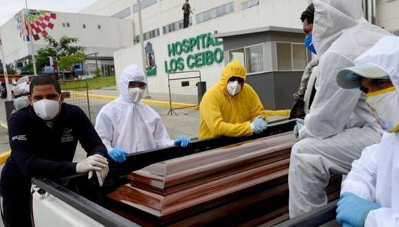 El número de fallecidos en Guayas, Ecuador, se ha quintuplicado en 15 días. (Foto: Reuters, vía BBC Mundo).
