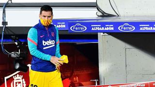 Lionel Messi no entrenó y su presencia es una incógnita para la final de Supercopa