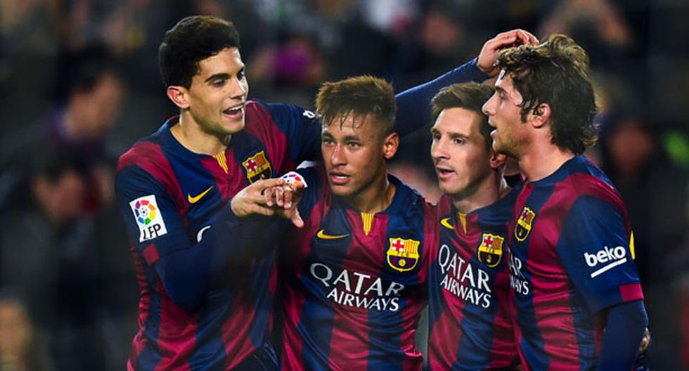 Barcelona golea 6 a 0 al Elche por la liga española. (Foto: Getty Images)