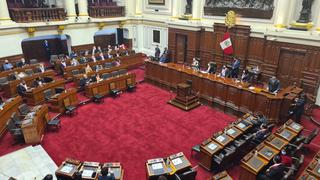 Pleno del Congreso aprobó conformación de comisiones