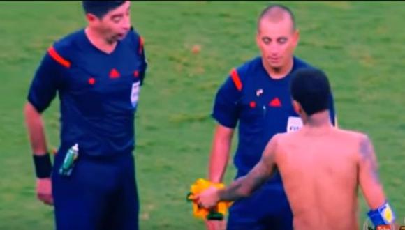 Neymar: árbitro del Perú-Brasil no quiso la camiseta del crack