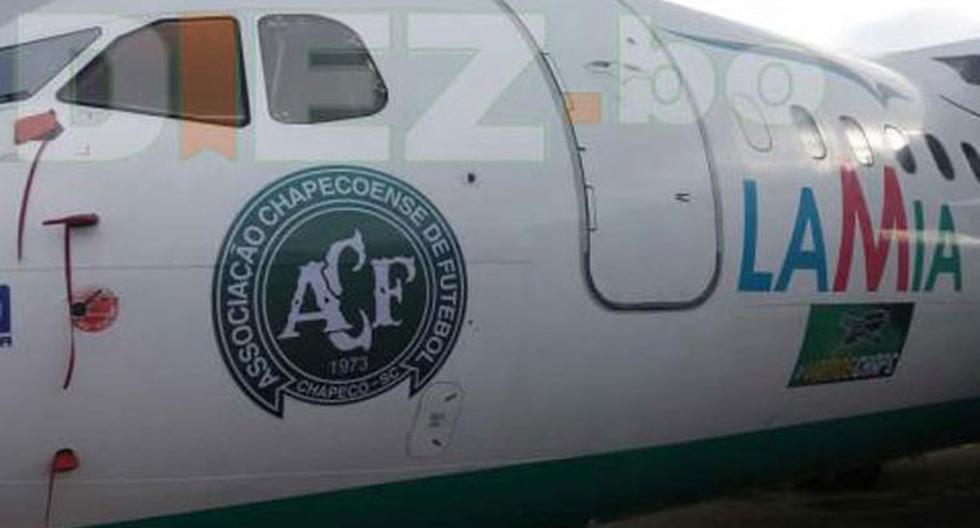 Chapecoense cambió de avión a última hora antes de viajar a Medellín | Foto: Diez.bo