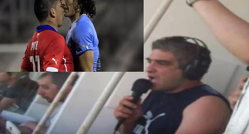 Chile vs Uruguay tuvo esta polémica narración. (Foto: captura)