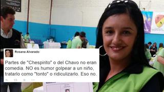 Chespirito: Congresista ecuatoriana criticó al 'Chavo del 8'