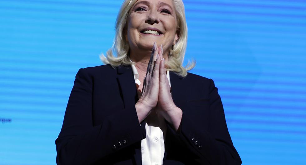 La candidata Marine Le Pen busca la presidencia de Francia por tercera vez. (Foto: EFE)