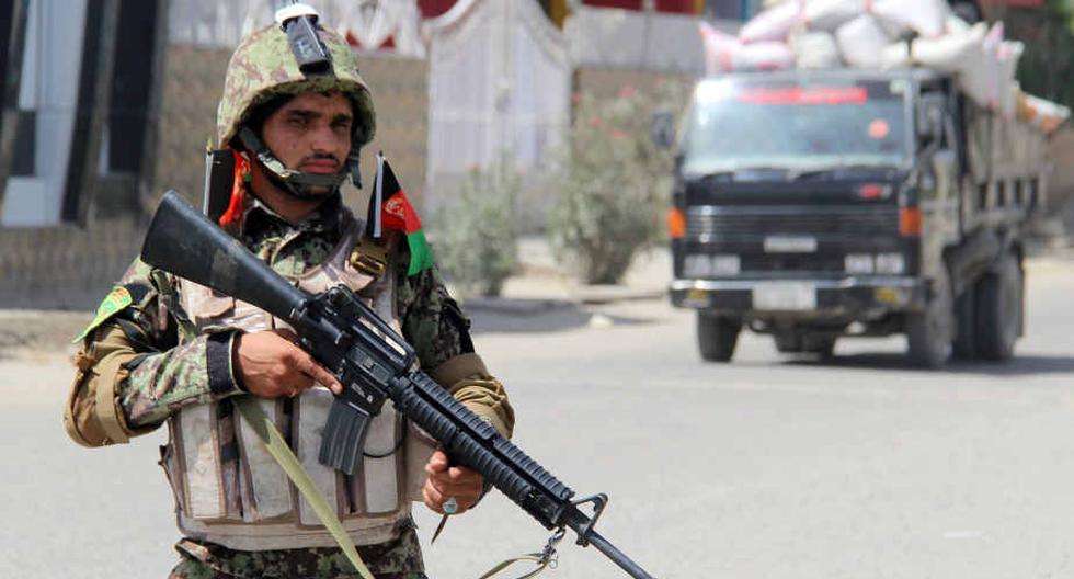 Soldado afgano. (Foto: EFE)