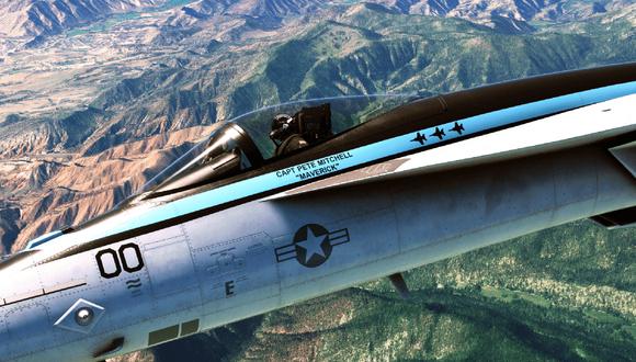 Expansión de Top Gun de Microsoft Flight Simulator. (Imagen: Microsoft)