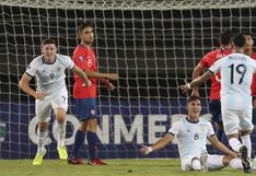 Argentina vs. Chile: las mejores postales del triunfo ‘Albiceleste’ y la desazón de la ‘Rojita’ por el Preolímpico Sub 23 Colombia 2020