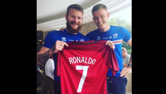 Eurocopa 2016: la broma de Islandia a Cristiano Ronaldo