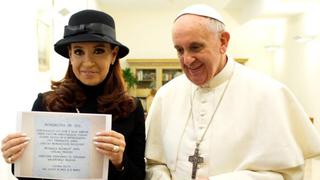 Lee la coloquial carta que Cristina Fernández envió al papa Francisco por su día