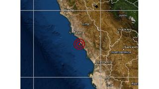 Sismo de magnitud 4 se reportó en Lima esta tarde