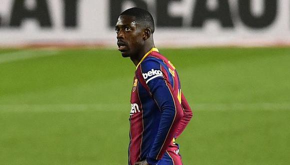 Ousmane Dembélé tiene contrato con FC Barcelona hasta mediados del 2022. (Foto: AFP)