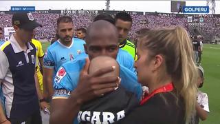 Alianza Lima vs. Binacional: el emotivo saludo de los futbolistas del ‘Poderoso del Sur’ al menor hijo de Juan Pablo Vergara | VIDEO