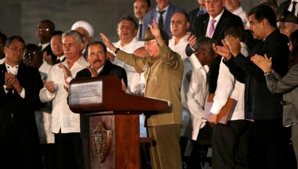 En el adiós a Fidel Castro hubo más ausencias que presencias