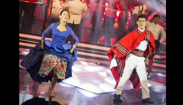 María Grazia Gamarra. Durante su participación en "El gran show'' demostró que es buena bailando todos los géneros, incluso nuestra marinera. (Foto: Peru.com)