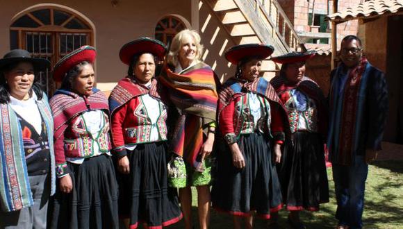 Esposa del vicepresidente de EE.UU. Joe Biden visitó Cusco