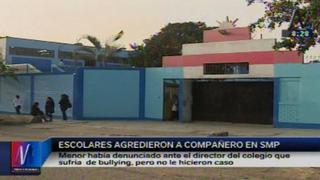 Escolar perdió dientes tras golpiza de compañeros en colegio