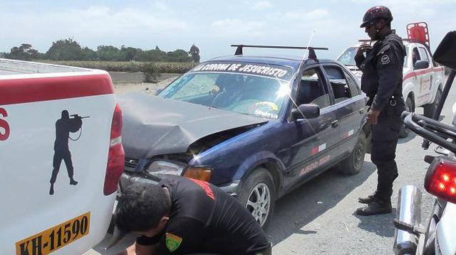 Chimbote: detienen a balazos a banda que asaltó bus - 2