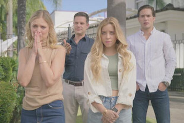La familia Espinoza de los Montero en la segunda temporada de "guerra de vecinos" (Foto: Netflix)