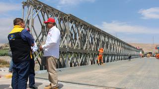 Moquegua: tránsito vehicular por puente Montalvo se reanuda este sábado