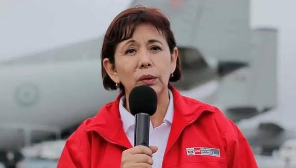 Ministra de la Mujer, Nancy Tolentino. Foto: Gob.pe
