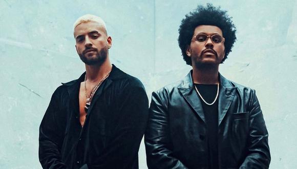 Maluma y The Weeknd han sorprendido con el remix de Háwai, la exitosa canciónn del colombiano. (Foto: Instagram / @maluma).