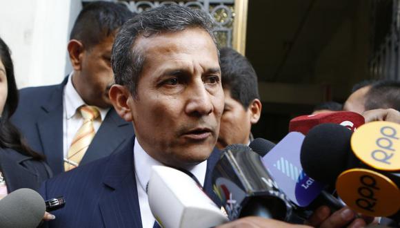 El ex presidente Ollanta Humala señaló que colaborará con la justicia pero expresó su indignación ante testimonios que aseguran solo "manchan su honor". (Archivo El Comercio)