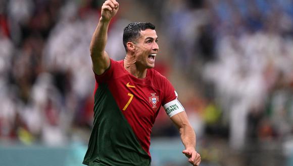 Gol de Cristiano Ronaldo a Uruguay: federación portuguesa probaría que CR7 sí la tocó para el 1-0 del Portugal - Uruguay en Qatar 2022 | Foto: AFP