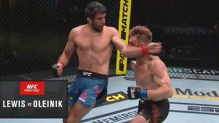 UFC: Beneil Dariush y el certero codazo giratorio para noquear a Scott Holtzman | VIDEO
