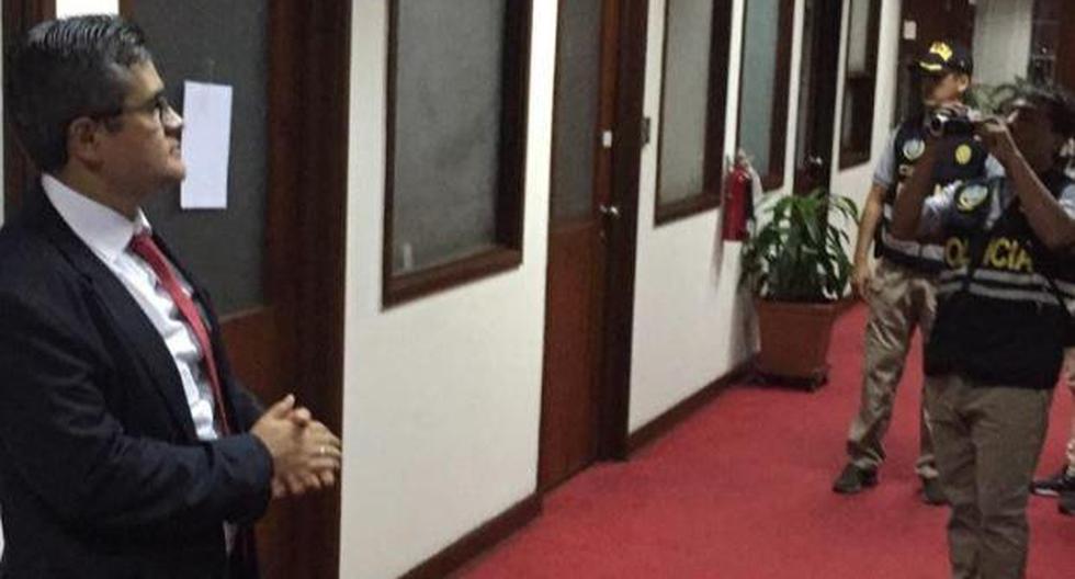 Juan Manuel Duarte Castro, cuya oficina está siendo allanada, se desempeña como coordinador parlamentario del Ministerio Público. (Foto: Difusión)