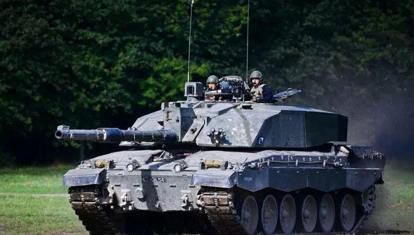 Un tanque Challenger británico. (GETTY IMAGES).