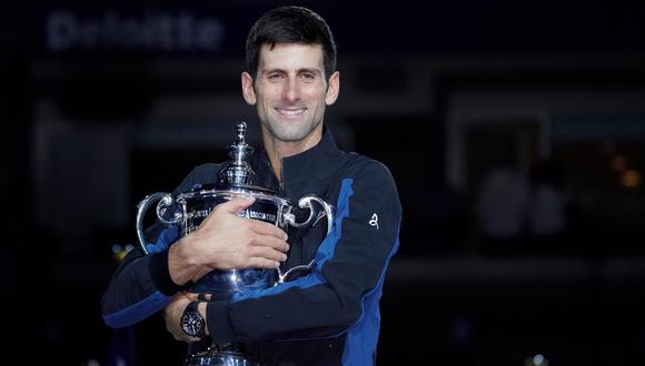 ¡Djokovic campeón del US Open 2018! Venció 3-0 a argentino Juan Martín del Potro. (Foto: AFP)
