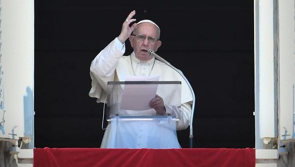 “No mostramos ningún cuidado por los más pequeños, los abandonamos”, señaló el papa Francisco sobre las acusaciones de violación sexual a menores contra la iglesia católica.(Foto: AFP)